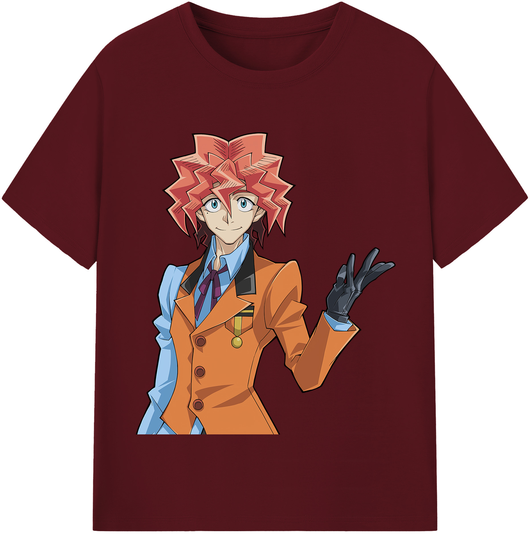（画像用） 遊☆戯☆王 Yu-Gi-Oh! 綿100％半袖Tシャツ（フロントプリント）